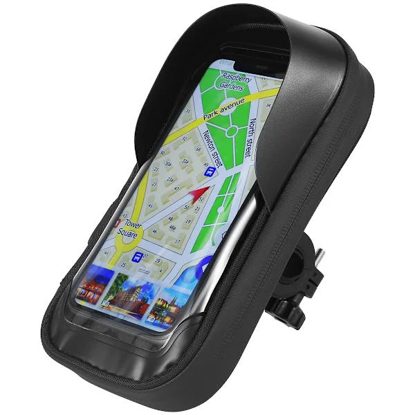 Styreveske Telefonholder Sykkel Frontramme Telefonveske Vanntett Sykkel Motorsykkel Sykkelveske Roterbar Mobiltelefonholder