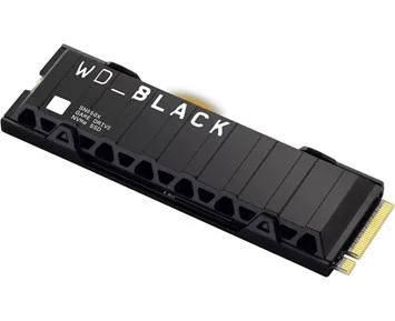 WD Black SN850X 1 TB Heatsink M.2 NVMe SSD 1TB - Snabb 1 TB M.2 NVMe SSD med kylfläns