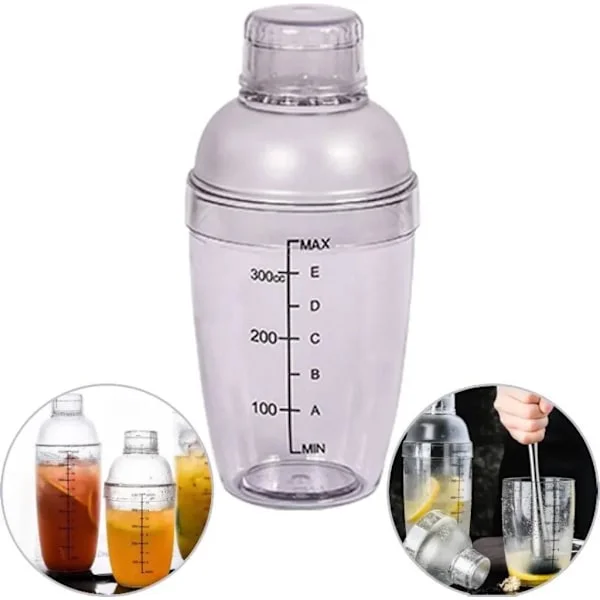300 ml:n shaker-kuppi, shaker-astia, shaker-pullo mitta-asteikolla, shaker-kuppi, juomakuppi, shaker-kuppi