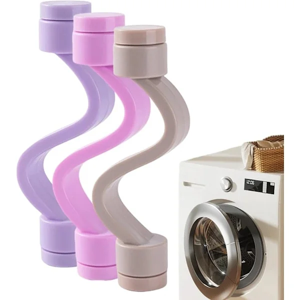 3-pack, Washing Machine Door Holder, Magnetic Washing Machine Accessory - Flexible Washing Machine Door Stop, Door Holder
