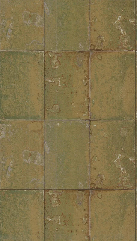 Antique Mirror Wallpaper - Cole & Son Sample / Metallic Gold (Foil)