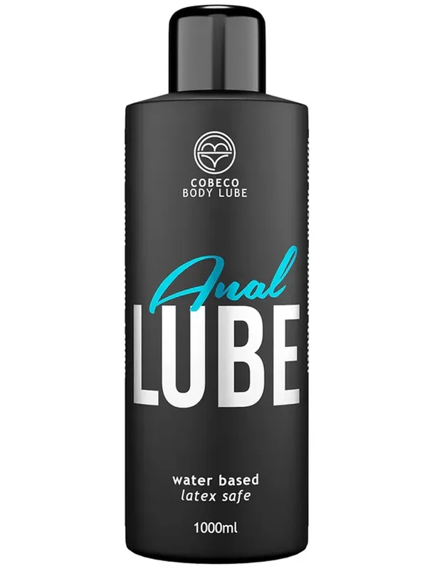 Cobeco Anal Lube Water Based 1000ml Anal glidemiddel