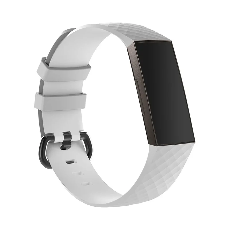 Silikonarmband till Fitbit Charge 3 & 4 - Vit | Armband Från Yedi