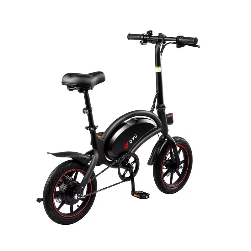 AliExpress - DYU D3F Opvouwbare elektrische fiets 36V 10AH 250W Motor Max. 25 km/u Snelheid 35-40 km Kilometerstand Lichte reis-elektrische fiets