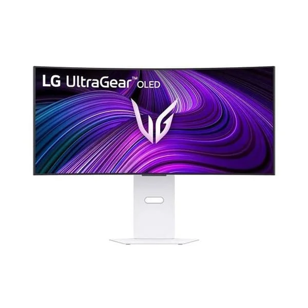 LG 34" WQHD 240Hz Curved Gaming PC Skärm OLED 0,03ms - Höjdjusterbar - 34GX90SA‐W