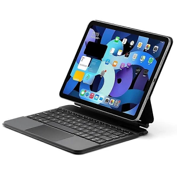 Trackpad Bakgrundsbelyst Tangentbord för iPad Air 11 (2025) (2024) Air (2022) (2020) Pro 11 (2022) (2021) (20