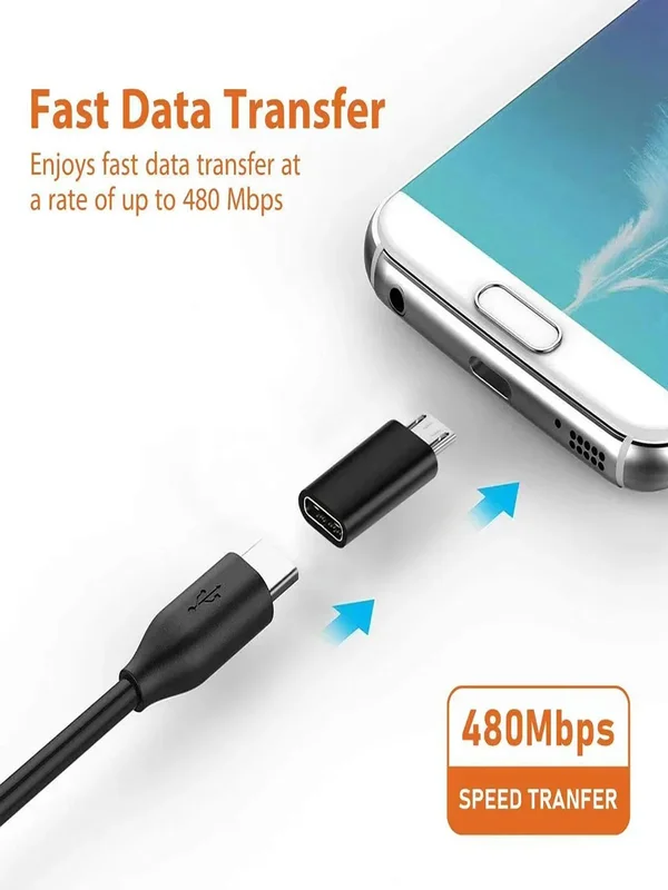 AliExpress - 1/2/4 stuks USB C Female naar Micro USB Male Adapter, Micro USB naar USB C Adapter Compatibel met Nexus LG Xbox Samsung Galaxy-apparaten