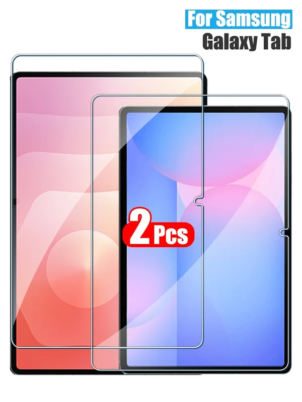 AliExpress - 2PCS Displayschutzfolie aus gehärtetem Glas für Samsung Galaxy Tab S11 Ultra S10 Fe Plus Tab S10 Lite A11 Plus A9 A11+ A9+ Film