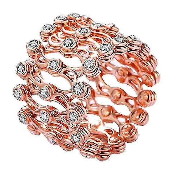 S925 Sølv Ring Armbånd 2-i-1 Transformerbar Ring Armbånd Teleskopisk Ring til Kvinder