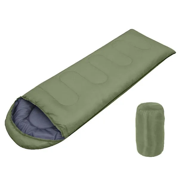 700g Camping Sovsäck + Resepäls Med Kompressionspåse Kompakt