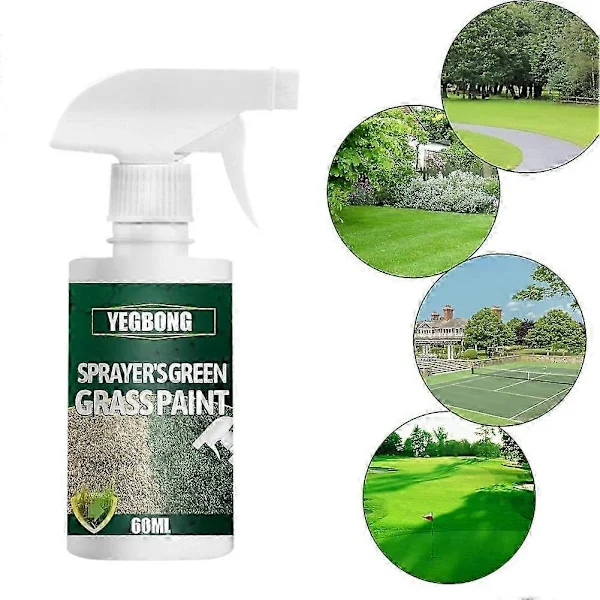 Hurtig Grøn Spray Græs- og Turf Maling Miljøvenlig Kæledyrsvenlig Grøn Igen Grøn Spray