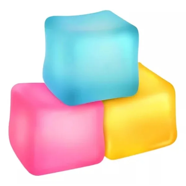 3 stycken Nee Doh Cube, Stressboll Nee Doh Nice Cube