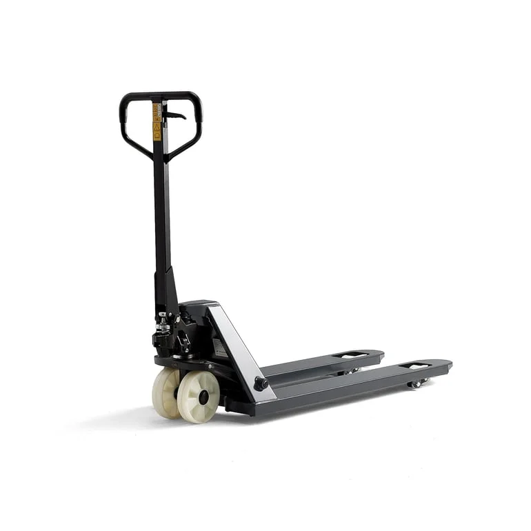 Quick lift pallet truck BOOST, 2000 kg, L 1150 mm, single, nylon, grey