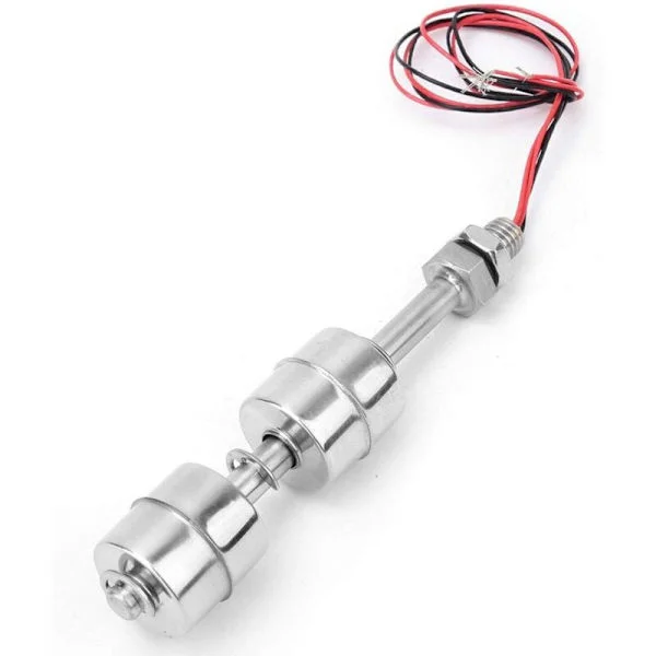 Dubbelkulnivåsensor. Flottörbrytare Vattennivåsensor. Rostfri flottörbrytare Vattennivåregulator (100mm)