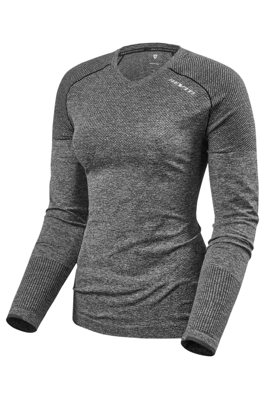 Camiseta Técnica Rev'It! Airbone Manga Larga Mujer Gris S