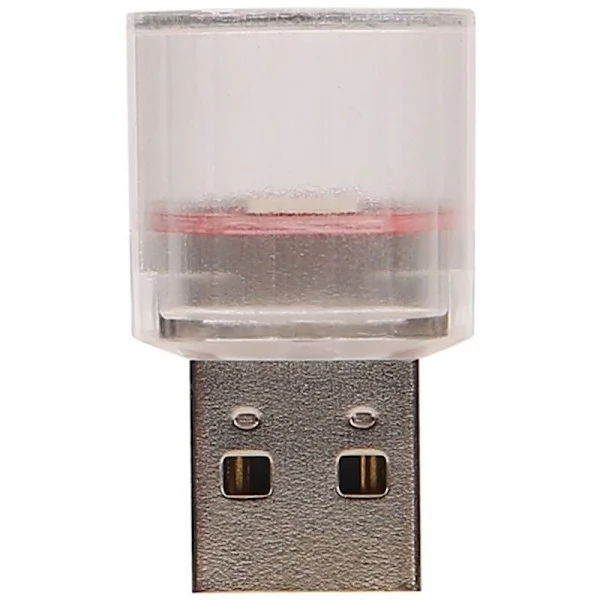 7 farver Mini USB LED-lysmodellering Bil RV Interiør Stikkontakt Lampe Computer Mobil Strøm Natlys B