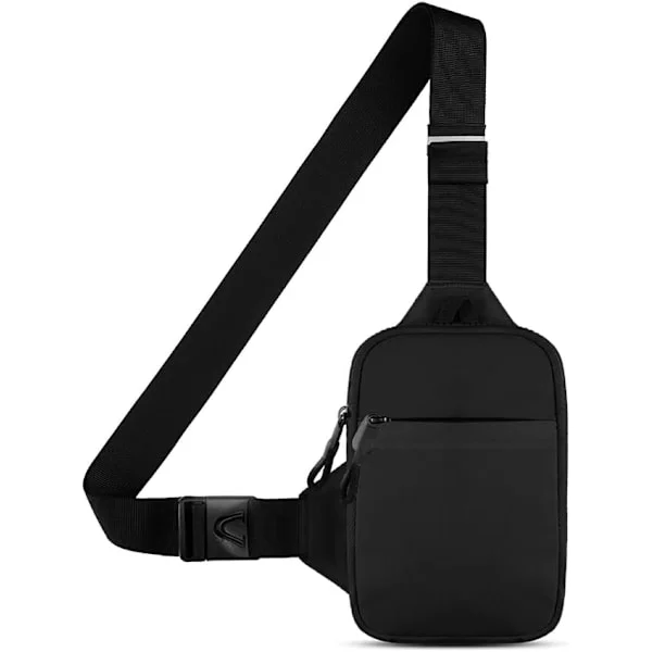 Small Sling Bag Cross Body Chest Bag Shoulder Bag for Men Women Water Resistant Crossbody Bag for Runners Workout Hiking