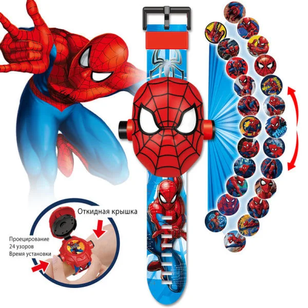 Ur, Spiderman 24 Superheltefigurer Ur Iron Man Iron Man