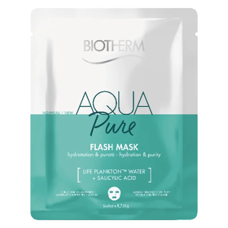 Biotherm Aquasource Aqua Pure Flash Mask 31gr - Maschera Purificante viso