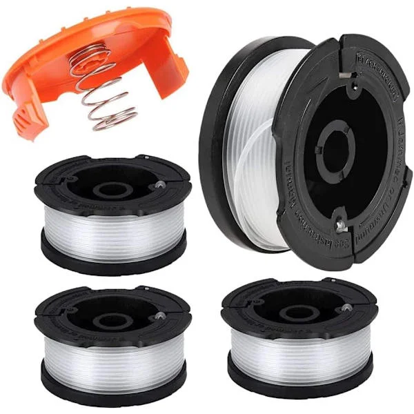Nylonlinjespole reservdelar kanttrimmer Black and Decker A6481 A6485 A