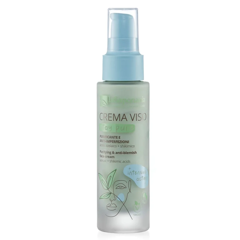 LA SAPONARIA Pelli Impure Stay Pure crema viso purificante e anti-imperfezioni 50ml - Tratt.viso 24 ore antimperfezioni