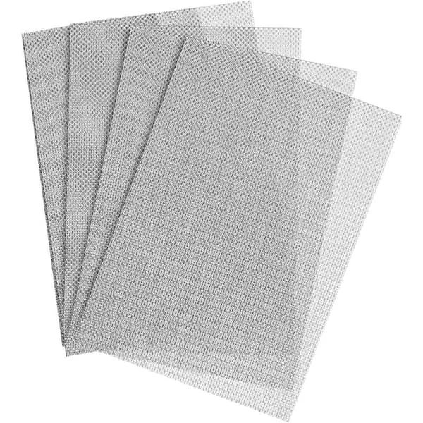 4 pcs Stainless Steel Metal Mesh Filter with Mesh Cover, 21x30 CM Filtration Grid Screen Filter