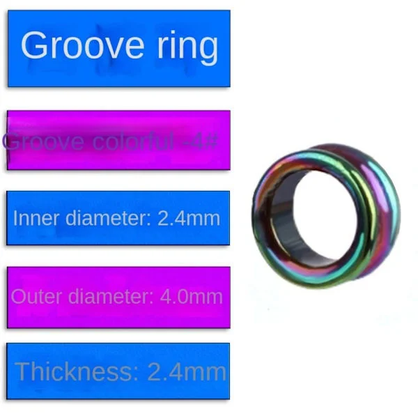 Fiskspö Wire Ring Fisklina Guide 4DAZZLE-20ST