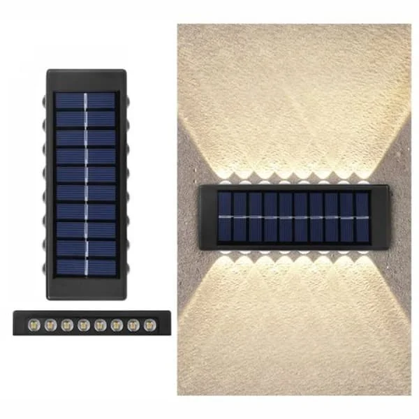 16LED Lithium Batteri Solcelle Have Lamper til Udendørs Have Dekoration