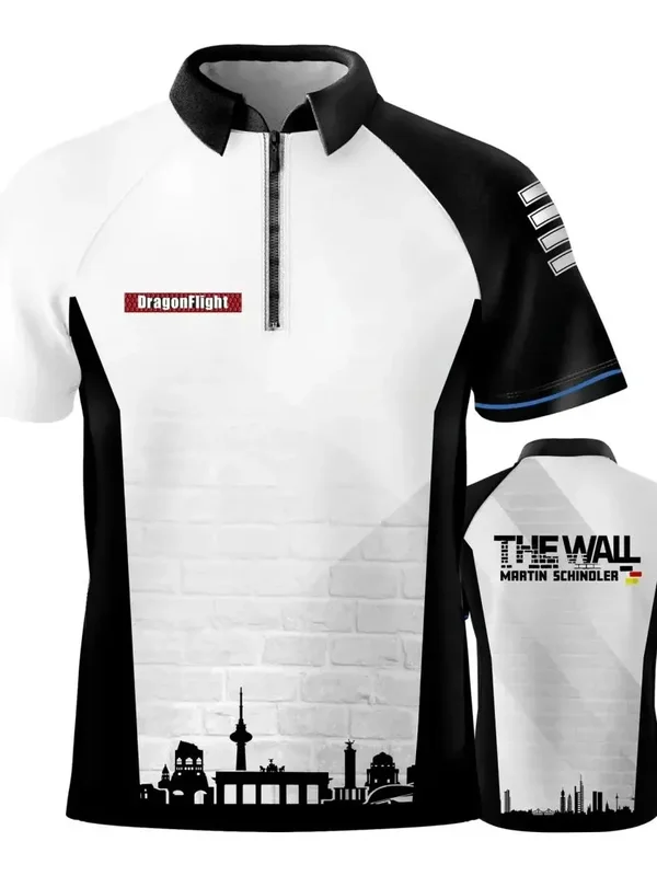 AliExpress - Martin Schindler The Wall Dart-Shirt, Darts-Enthusiasten, Geschenk, Darts-Trikot, Herbst-Sport, schnell trocknend, Herren-T-Shirt, 