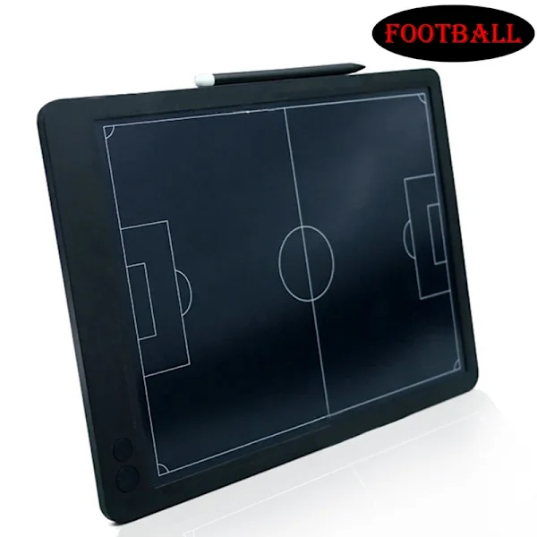 Premium elektronisk coachtavla 15 tum LCD stor tavla - Perfekt fotboll