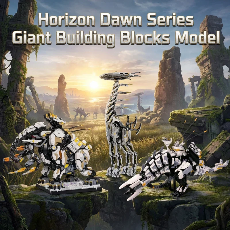 AliExpress - ﻿ Horizon Zero Dawn Monster-Serie Bausteine Spiel-Experten-Version Tiermodell-Bausteine Sammlung Kreatives Spielzeug Geschenk für 