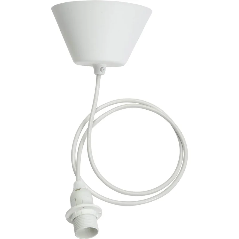 PR Home - Tilbehør til innebelysning BT-1410 E14 Vit, 1,2m Hvit