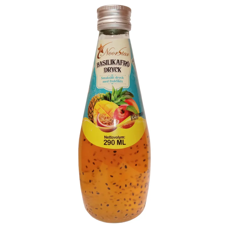 Fruktdryck med Basilikafrön Mix 290 ml