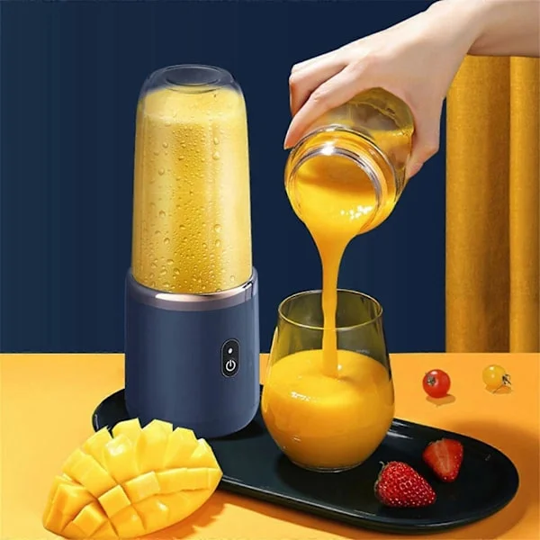 Bärbar mixer USB uppladdningsbar personlig mat smoothie maker mixer juicepress