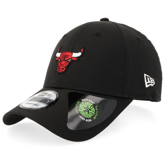 New Era - NBA Black adjustable Czapka Z Daszkiem - Chicago Bulls NBA Recycled Midi 9FORTY Black Adjustable @ Hatstore
