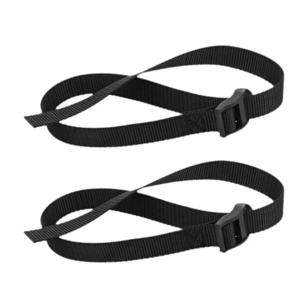 2x Rowing Machine Foot Straps, Portable, Easy to Install, Accessories