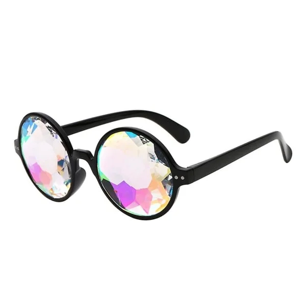 4 D Julekrybbe Tilbehør Holografiske Solbriller Kalejdoskop Briller Kalejdoskop Rave Briller Psykedeliske Rave Briller