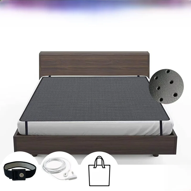 AliExpress - Drap de Lit de Mise à la Terre de Qualité Supérieure, Tapis Thérapeutique pour le Sommeil, Coussin Conducteur Respirant, Antistatique, 