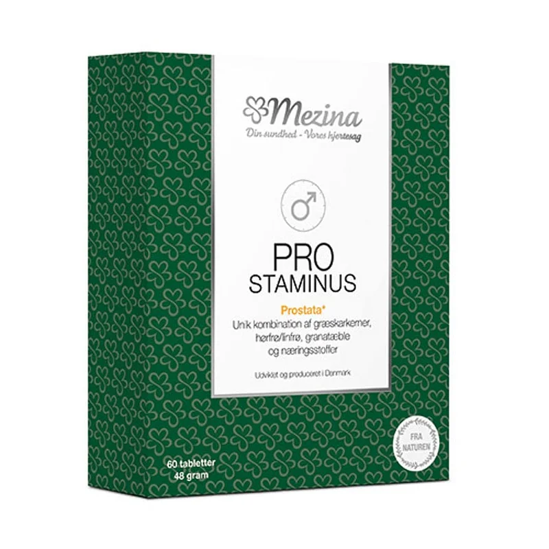 Mezina Pro-staminus 60 tabl., Helse & Madvarer, Kosttilskud Til Mænd, Prostata