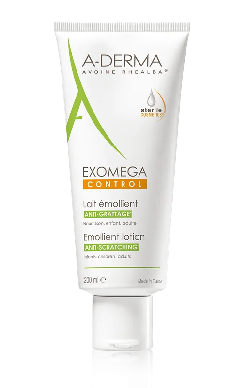 A-Derma Exomega Control Lotion fuktighetskrem 200 ml