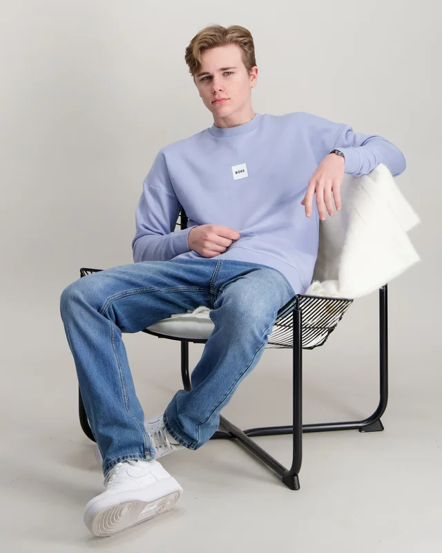 BOSS SWEATSHIRT Grå Genser Gutt - Kids Brand Store