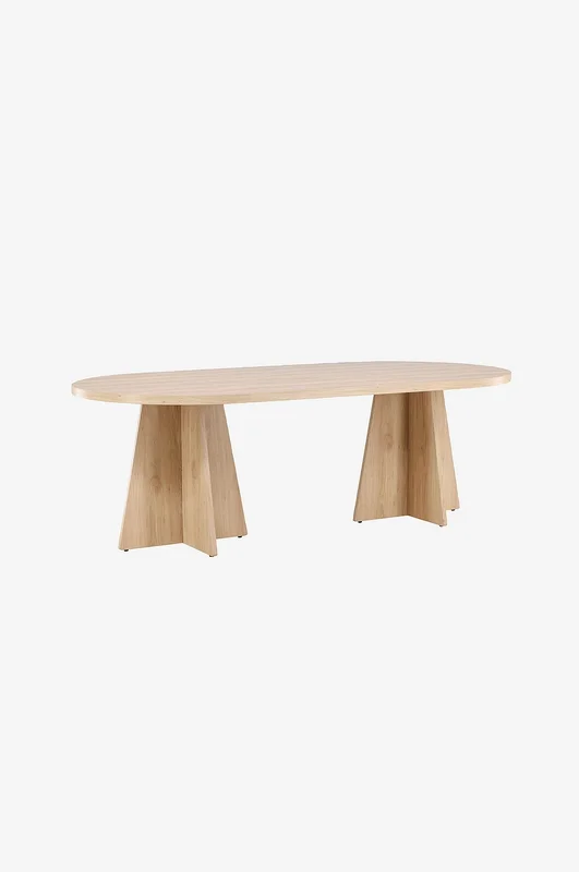 Venture Home - Bootcut Ovalt spisebord - Hvit - Spisebord - Fra Homeroom