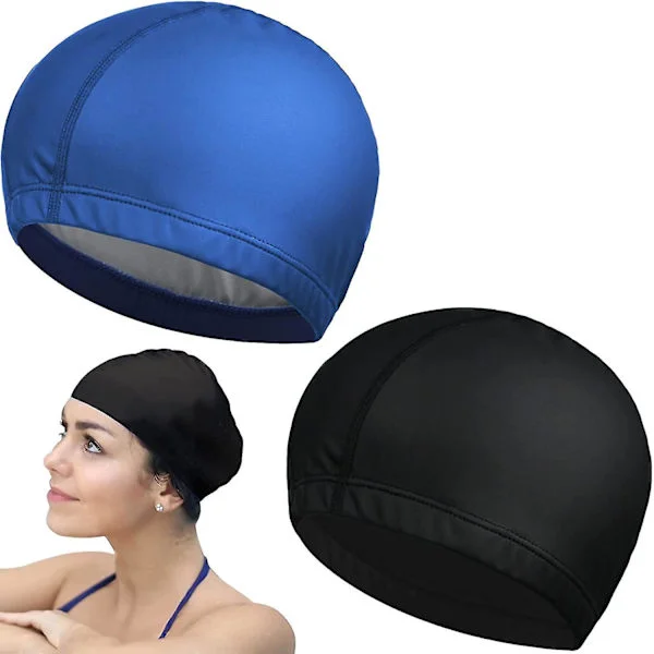 Badehætte Badehætte Blød badehætte Stor badehætte Unisex badehætte Modebadehætte Stofbadehætte Åndbar badehætte Wom
