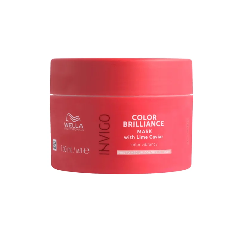 Wella Professionals Invigo COLOR BRILLIANCE FINE Vibrant Color Mask 150ml - Maschera Protezione Colore Capelli