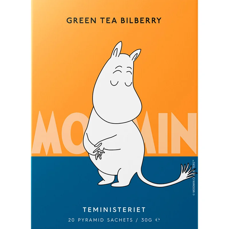 Teministeriet Moomin grönt te, blåbär | Matlagning > Skafferiet > Te > Te | Bagaren och Kocken
