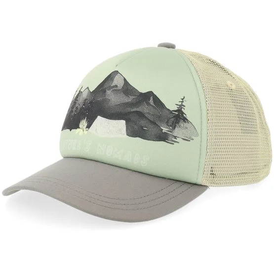 Jack Wolfskin - Grün Trucker Cap - Kids Animal Mesh Cap K Print Green Zinnia Trucker @ Hatstore