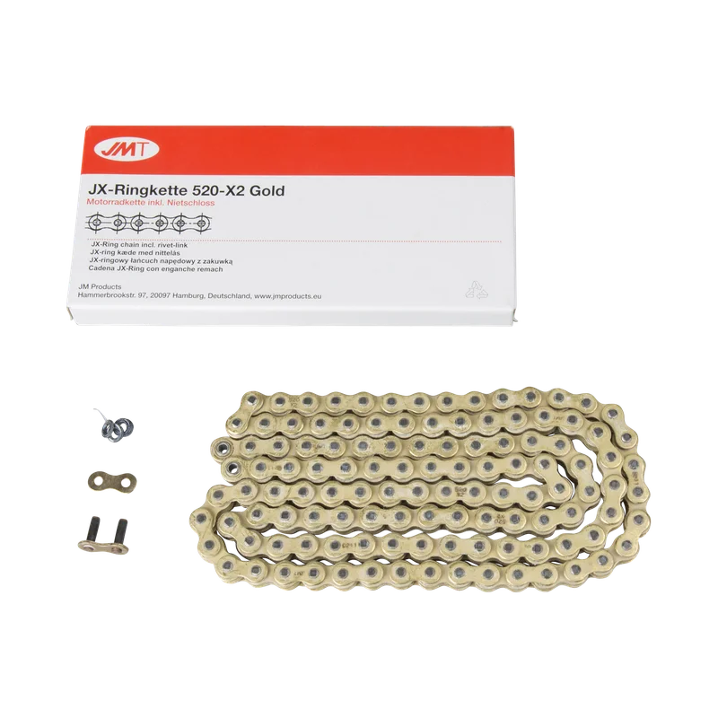 Ketting JMT 520X2 Goud – Zoek Op Motorfiets - KTM 125 Duke 2011-2025