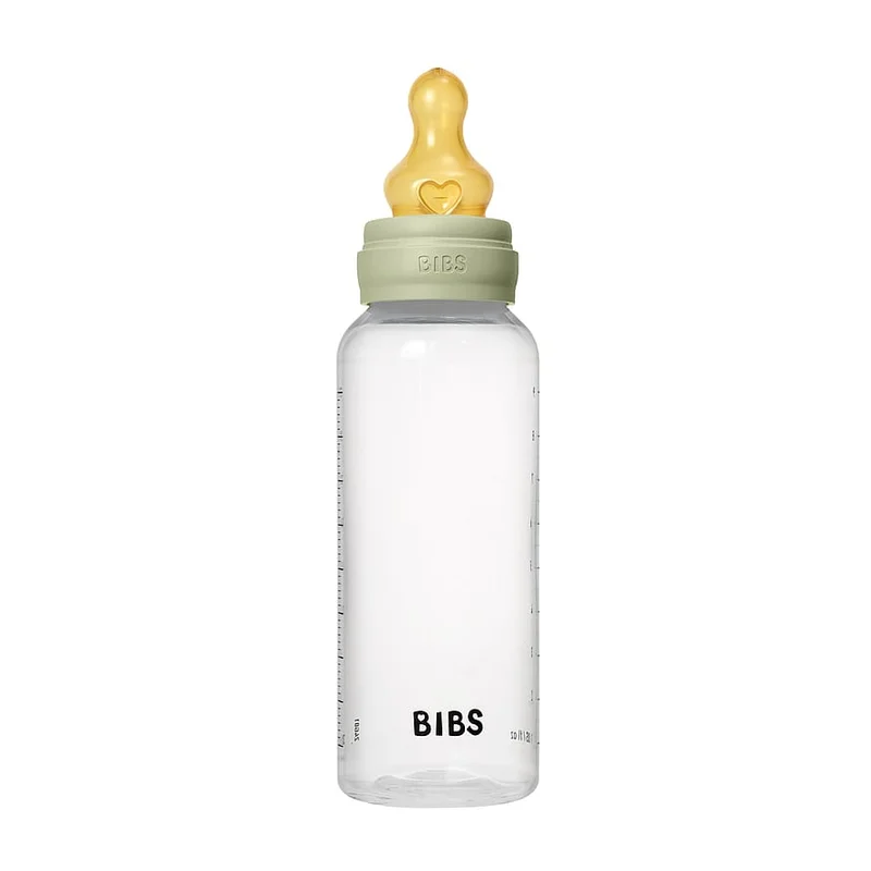 BIBS Sutteflaske Medium Flow Latex Sage 270 ml, Børn & Forældre, Sutteflasker & Tilbehør, Sutteflasker