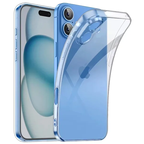 iPhone 16 Skal Genomskinligt Extra Skyddande