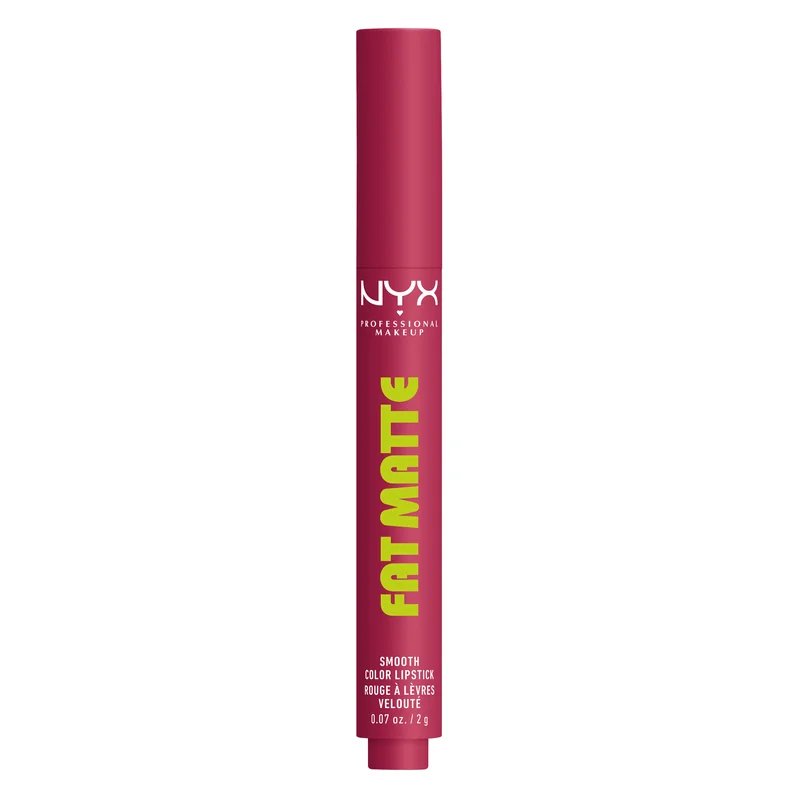 Nyx Professional MakeUp Fat Matte Smooth Color Lipstick 12 Blush Blanket 2g - Rossetto mat